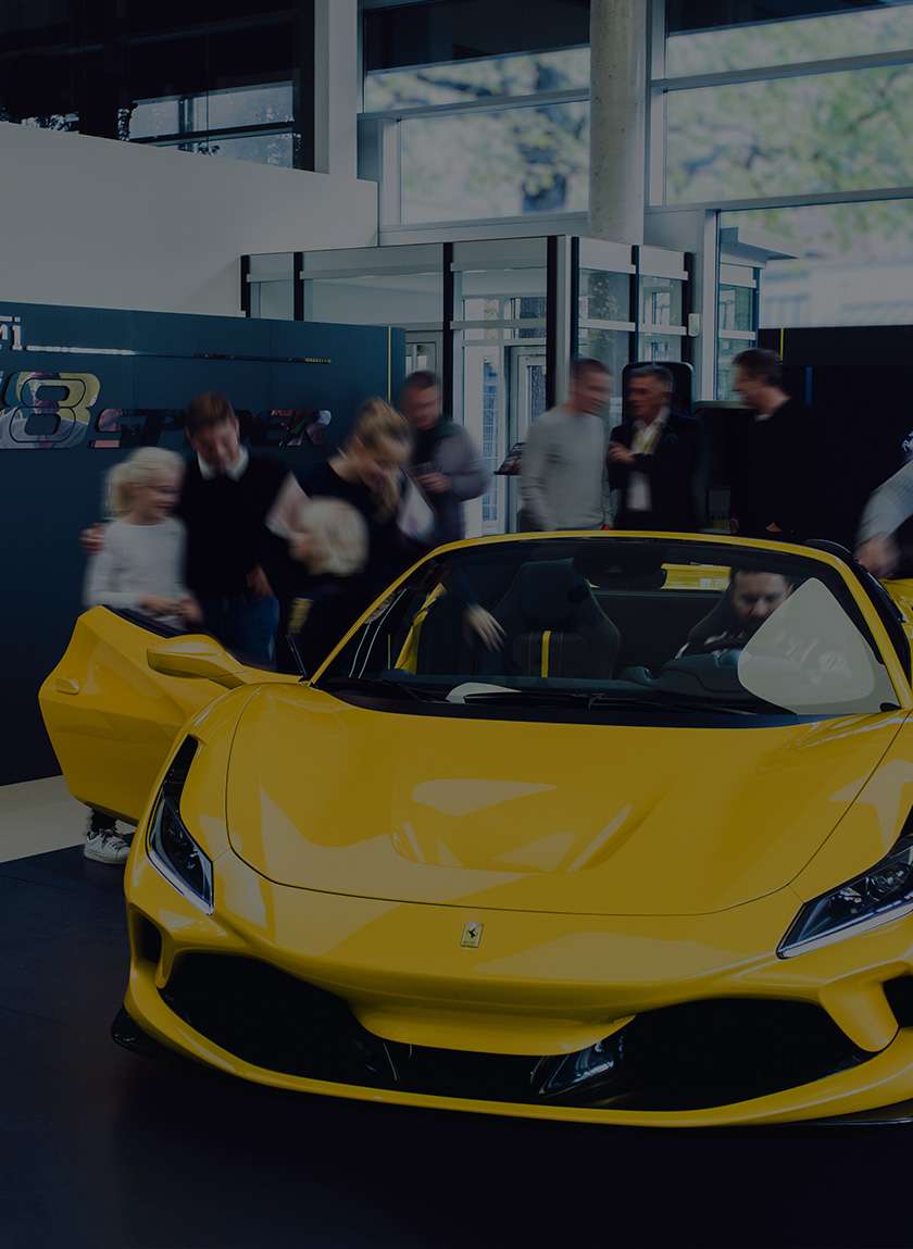 Ferrari F8 bei Thomas Sportwagen